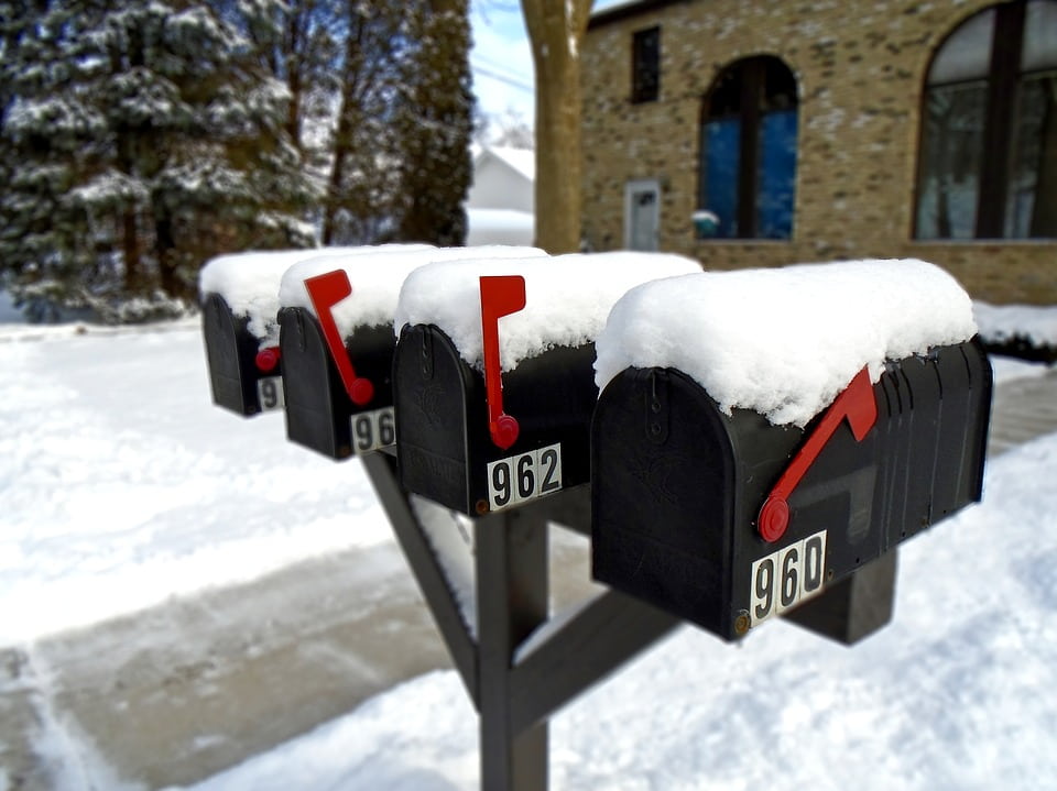mailboxes installed